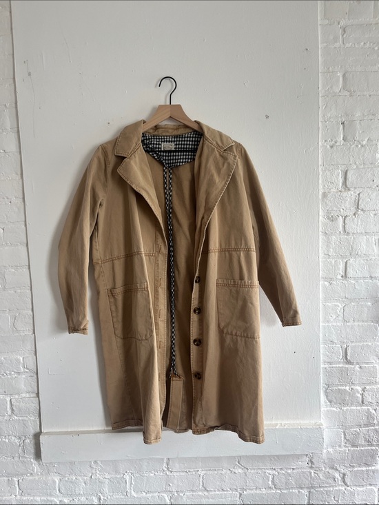Mo:Vint Jackets & Blazers - mo:vint Beige Trench coat